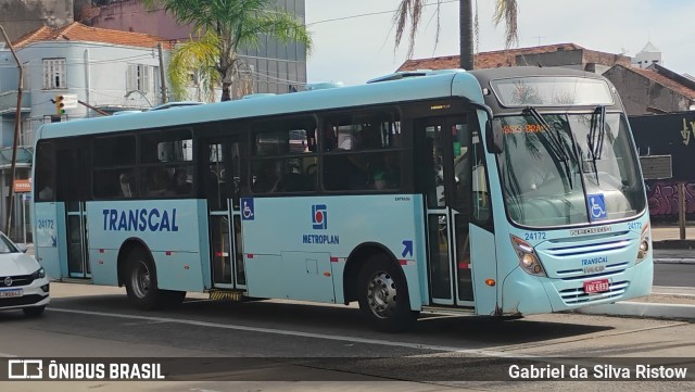 Transcal Sul Transportes Coletivos 24172 na cidade de Porto Alegre, Rio Grande do Sul, Brasil, por Gabriel da Silva Ristow. Número da foto: #13190058.