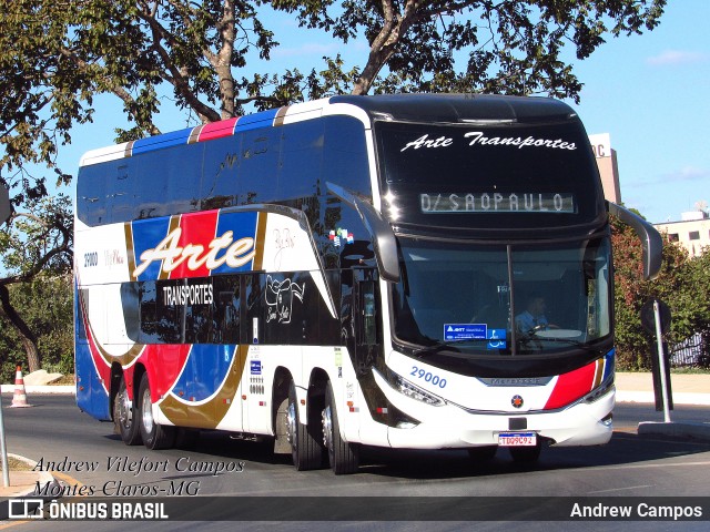 Arte Transportes e Turismo 29000 na cidade de Montes Claros, Minas Gerais, Brasil, por Andrew Campos. Número da foto: #13191069.