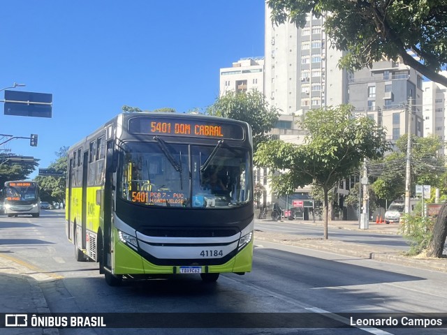Urca Auto Ônibus 41184 na cidade de Belo Horizonte, Minas Gerais, Brasil, por Leonardo Campos. Número da foto: #13190045.