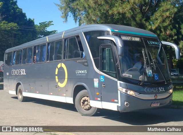 Viação Cidade Sol 9220 na cidade de Salvador, Bahia, Brasil, por Matheus Calhau. Número da foto: #13190181.