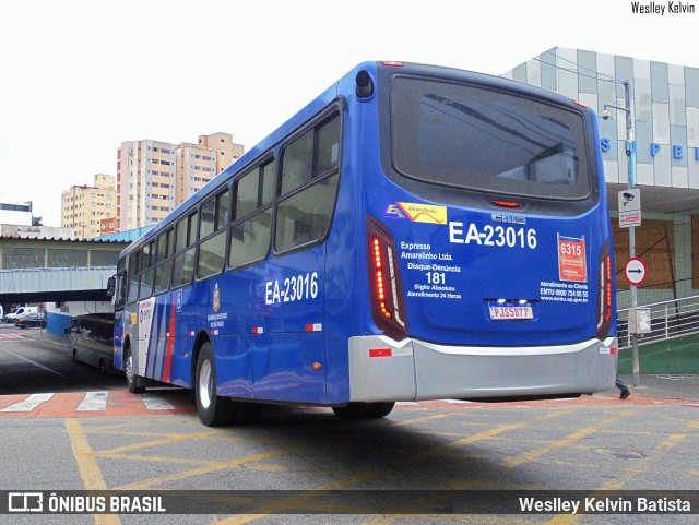 Expresso Amarelinho EA-23016 na cidade de Sorocaba, São Paulo, Brasil, por Weslley Kelvin Batista. Número da foto: #13190053.
