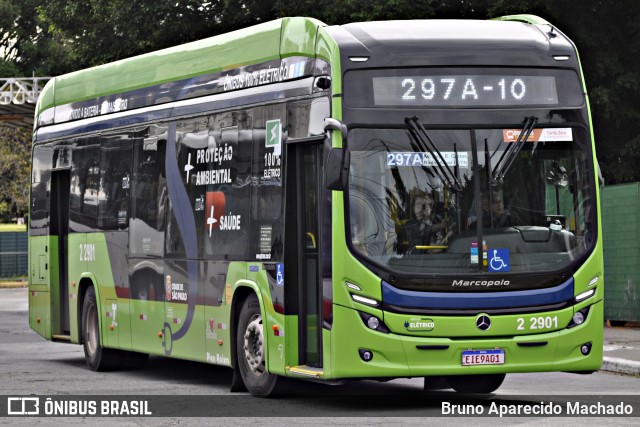 Sambaíba Transportes Urbanos 2 2901 na cidade de São Paulo, São Paulo, Brasil, por Bruno Aparecido Machado. Número da foto: #13191141.