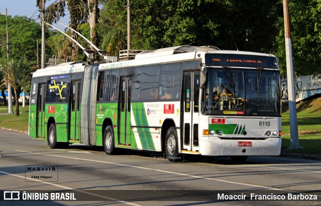 Next Mobilidade - ABC Sistema de Transporte 8110 na cidade de Santo André, São Paulo, Brasil, por Moaccir  Francisco Barboza. Número da foto: #13190369.