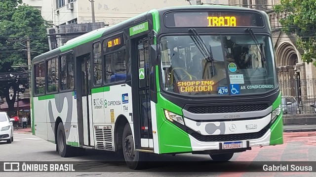 Caprichosa Auto Ônibus B27246 na cidade de Rio de Janeiro, Rio de Janeiro, Brasil, por Gabriel Sousa. Número da foto: #13190417.