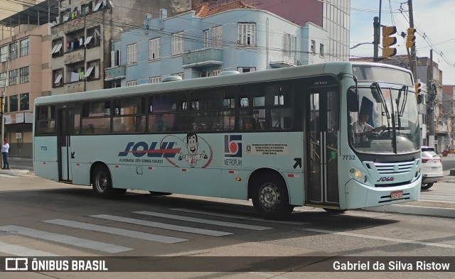 SOUL - Sociedade de Ônibus União Ltda. 7732 na cidade de Porto Alegre, Rio Grande do Sul, Brasil, por Gabriel da Silva Ristow. Número da foto: #13190059.