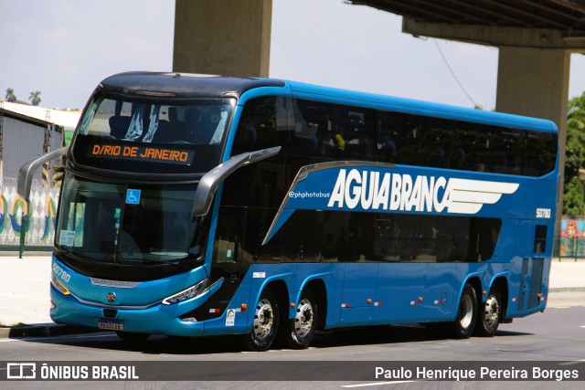 Viação Águia Branca 50780 na cidade de Rio de Janeiro, Rio de Janeiro, Brasil, por Paulo Henrique Pereira Borges. Número da foto: #13190979.