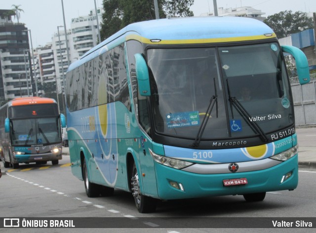 Doce Rio Fretamento e Turismo 5100 na cidade de Rio de Janeiro, Rio de Janeiro, Brasil, por Valter Silva. Número da foto: #13190095.