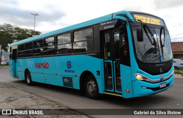 Empresa de Transporte Coletivo Viamão 8401 na cidade de Viamão, Rio Grande do Sul, Brasil, por Gabriel da Silva Ristow. Número da foto: #13190049.