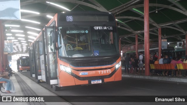 Auto Ônibus São João 13040 na cidade de Feira de Santana, Bahia, Brasil, por Emanuel Silva. Número da foto: #13190028.