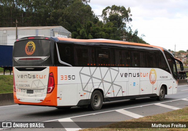 Venus Turística 3350 na cidade de Barra Mansa, Rio de Janeiro, Brasil, por Matheus Freitas. Número da foto: #13190923.