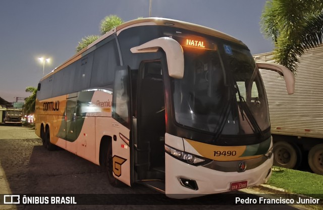 Empresa Gontijo de Transportes 19490 na cidade de Escada, Pernambuco, Brasil, por Pedro Francisco Junior. Número da foto: #13191114.