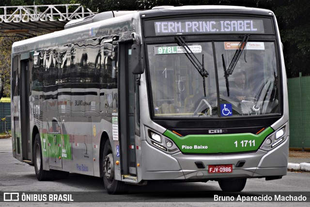 Viação Santa Brígida 1 1711 na cidade de São Paulo, São Paulo, Brasil, por Bruno Aparecido Machado. Número da foto: #13191129.
