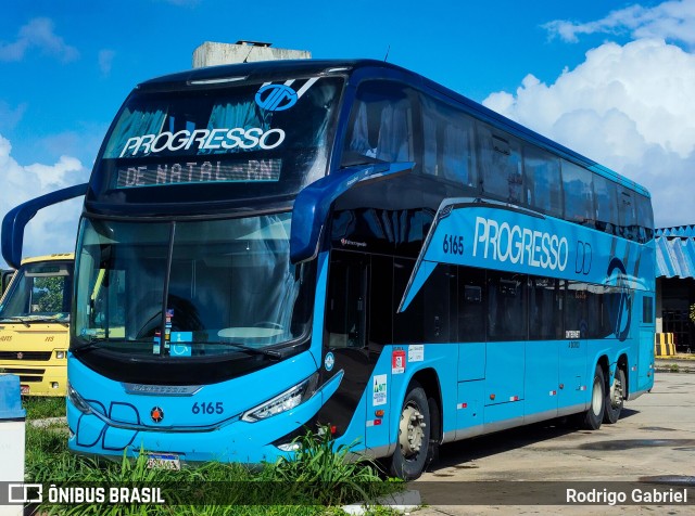 Auto Viação Progresso 6165 na cidade de Natal, Rio Grande do Norte, Brasil, por Rodrigo Gabriel. Número da foto: #13189793.
