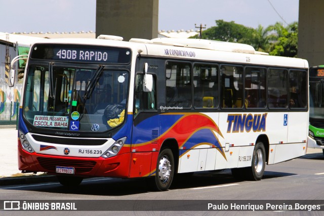 Transportadora Tinguá RJ 156.239 na cidade de Rio de Janeiro, Rio de Janeiro, Brasil, por Paulo Henrique Pereira Borges. Número da foto: #13191004.
