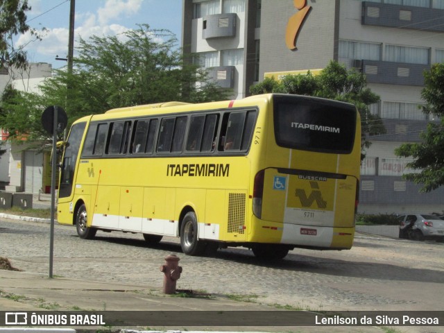 Viação Itapemirim 9711 na cidade de Caruaru, Pernambuco, Brasil, por Lenilson da Silva Pessoa. Número da foto: #13190956.