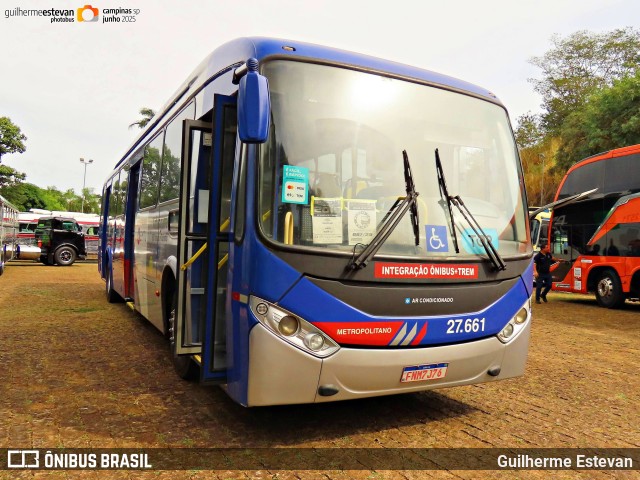 BB Transportes e Turismo 27.661 na cidade de Campinas, São Paulo, Brasil, por Guilherme Estevan. Número da foto: #13191306.