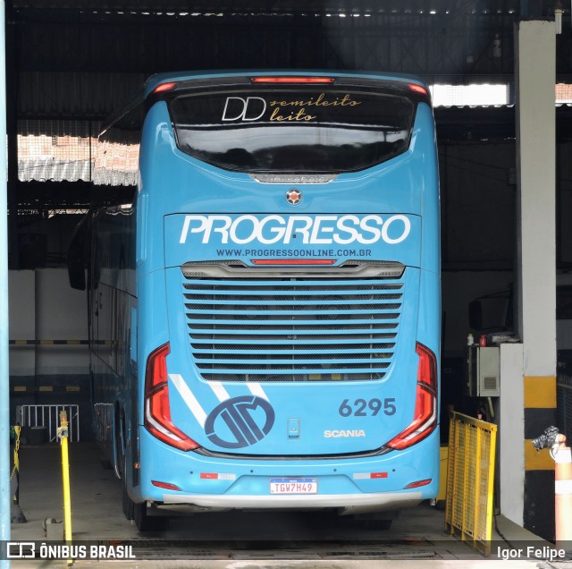 Auto Viação Progresso 6295 na cidade de Recife, Pernambuco, Brasil, por Igor Felipe. Número da foto: #13189737.