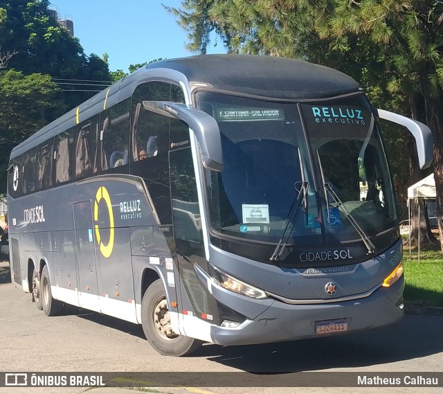 Viação Cidade Sol 10380 na cidade de Salvador, Bahia, Brasil, por Matheus Calhau. Número da foto: #13190324.