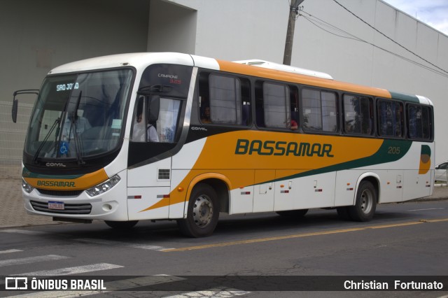 Viação Bassamar 205 na cidade de Juiz de Fora, Minas Gerais, Brasil, por Christian  Fortunato. Número da foto: #13191630.