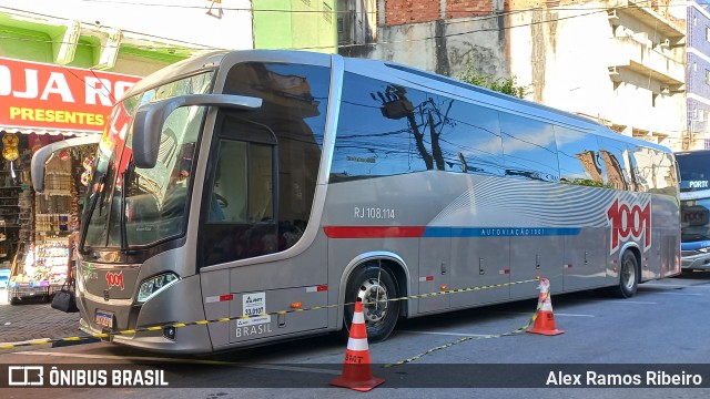 Auto Viação 1001 RJ 108.114 na cidade de Aparecida, São Paulo, Brasil, por Alex Ramos Ribeiro. Número da foto: #13192637.