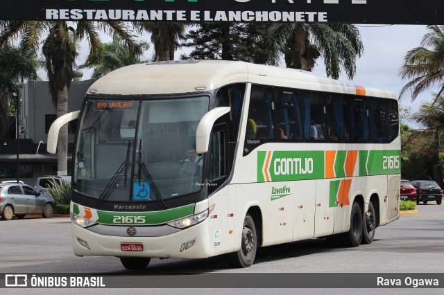 Empresa Gontijo de Transportes 21615 na cidade de Vitória da Conquista, Bahia, Brasil, por Rava Ogawa. Número da foto: #13192813.