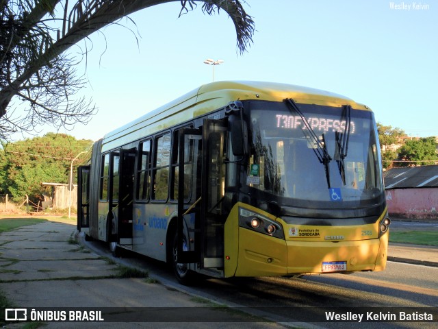 City Transporte Urbano Intermodal Sorocaba 2503 na cidade de Sorocaba, São Paulo, Brasil, por Weslley Kelvin Batista. Número da foto: #13192058.