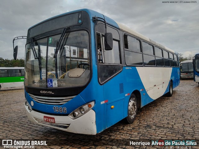 VB Transportes e Turismo 1986 na cidade de Monte Mor, São Paulo, Brasil, por Henrique Alves de Paula Silva. Número da foto: #13192336.