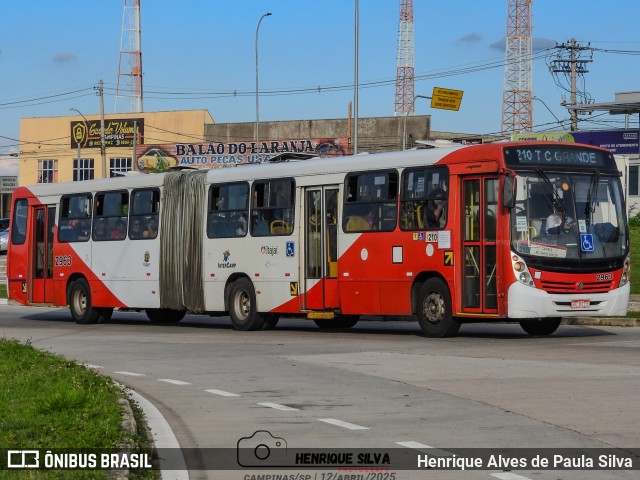Itajaí Transportes Coletivos 2963 na cidade de Campinas, São Paulo, Brasil, por Henrique Alves de Paula Silva. Número da foto: #13192172.