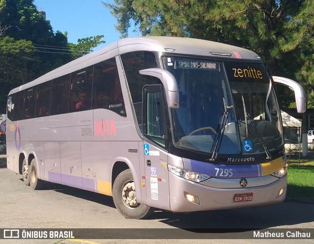 Rota Transportes Rodoviários 7295 na cidade de Salvador, Bahia, Brasil, por Matheus Calhau. Número da foto: #13192901.