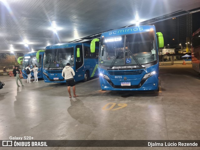 SC Minas Transportes 80725 na cidade de Pouso Alegre, Minas Gerais, Brasil, por Djalma Lúcio Rezende. Número da foto: #13191748.