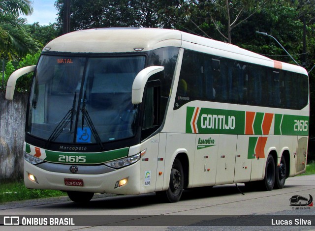 Empresa Gontijo de Transportes 21615 na cidade de Recife, Pernambuco, Brasil, por Lucas Silva. Número da foto: #13193511.