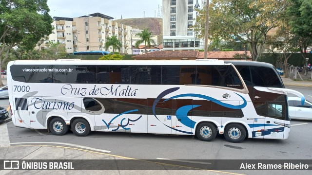 Viação Cruz de Malta Turismo 7000 na cidade de Aparecida, São Paulo, Brasil, por Alex Ramos Ribeiro. Número da foto: #13192635.
