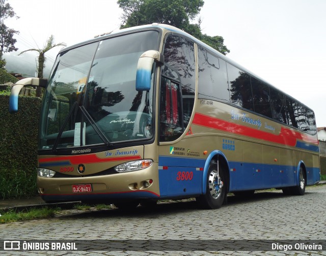 DUTRANSVIP - Du Transportadora Turistica 3800 na cidade de Teresópolis, Rio de Janeiro, Brasil, por Diego Oliveira. Número da foto: #13192363.