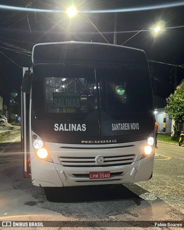 Ônibus Particulares 3540 na cidade de Salinópolis, Pará, Brasil, por Fabio Soares. Número da foto: #13192797.