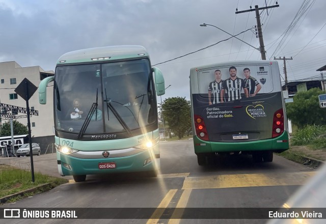 Santa Fé Transportes 094 na cidade de Ouro Branco, Minas Gerais, Brasil, por Eduardo Vieira. Número da foto: #13191776.