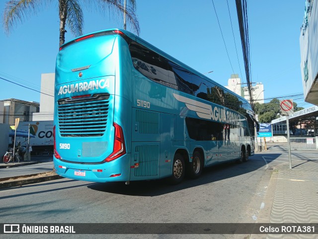 Viação Águia Branca 51190 na cidade de Ipatinga, Minas Gerais, Brasil, por Celso ROTA381. Número da foto: #13191850.