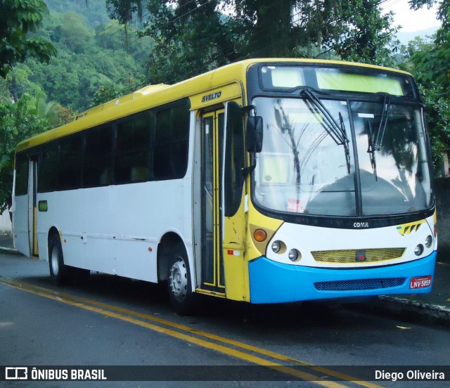 Ônibus Particulares LNV-5859 na cidade de Guapimirim, Rio de Janeiro, Brasil, por Diego Oliveira. Número da foto: #13192345.