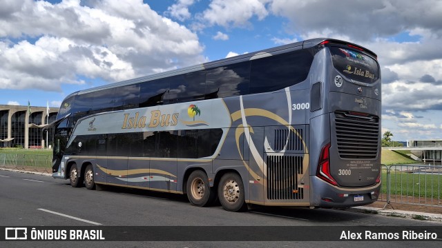Isla Bus Transportes 3000 na cidade de Brasília, Distrito Federal, Brasil, por Alex Ramos Ribeiro. Número da foto: #13192673.