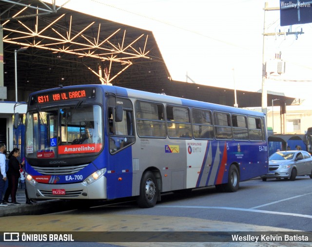 Expresso Amarelinho EA-700 na cidade de Sorocaba, São Paulo, Brasil, por Weslley Kelvin Batista. Número da foto: #13192051.