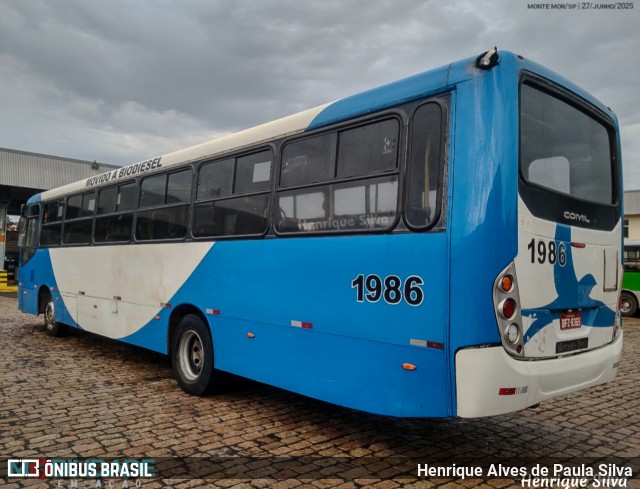 VB Transportes e Turismo 1986 na cidade de Monte Mor, São Paulo, Brasil, por Henrique Alves de Paula Silva. Número da foto: #13192337.