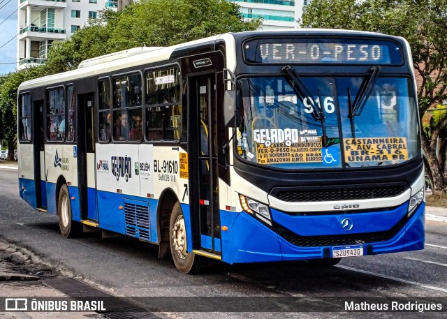 Transportes Águas Lindas BL-91610 na cidade de Belém, Pará, Brasil, por Matheus Rodrigues. Número da foto: #13192226.