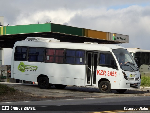 HB Locações KZR8A55 na cidade de Conselheiro Lafaiete, Minas Gerais, Brasil, por Eduardo Vieira. Número da foto: #13191796.