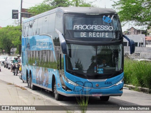 Auto Viação Progresso 6325 na cidade de João Pessoa, Paraíba, Brasil, por Alexandre Dumas. Número da foto: #13193570.
