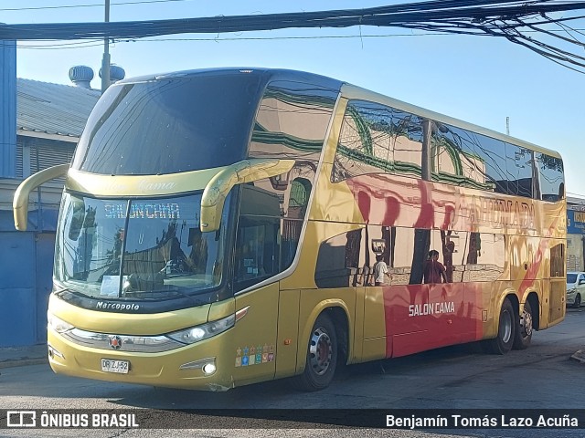 Buses J.Ahumada DRZJ52 na cidade de Estación Central, Santiago, Metropolitana de Santiago, Chile, por Benjamín Tomás Lazo Acuña. Número da foto: #13193592.