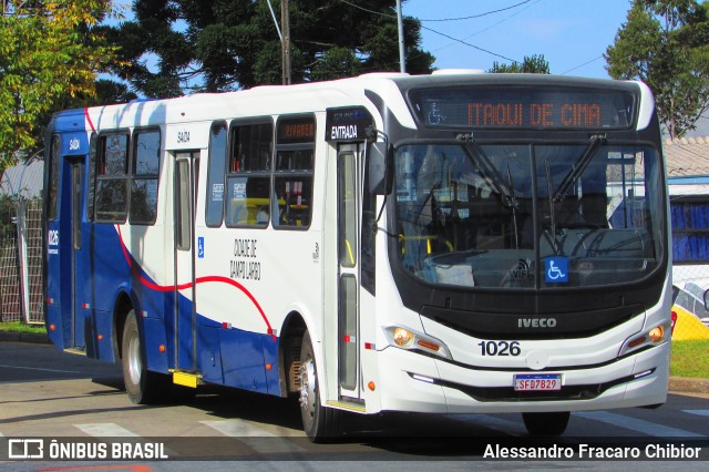 Transportes Coletivos Nossa Senhora da Piedade 1026 na cidade de Campo Largo, Paraná, Brasil, por Alessandro Fracaro Chibior. Número da foto: #13192067.