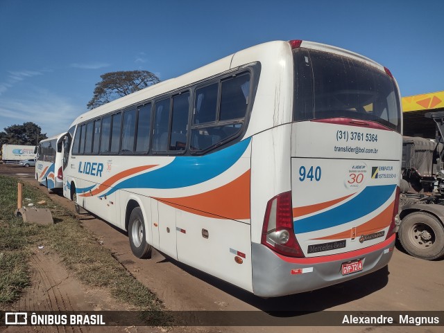 TransLider 940 na cidade de Conselheiro Lafaiete, Minas Gerais, Brasil, por Alexandre  Magnus. Número da foto: #13191927.