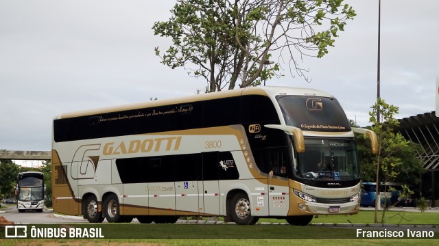 Auto Viação Gadotti 3800 na cidade de Florianópolis, Santa Catarina, Brasil, por Francisco Ivano. Número da foto: #13193439.