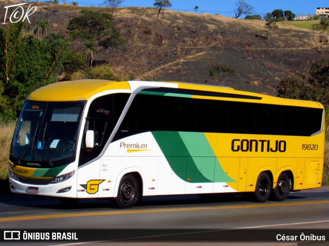 Empresa Gontijo de Transportes 19820 na cidade de Belo Horizonte, Minas Gerais, Brasil, por César Ônibus. Número da foto: #13192962.