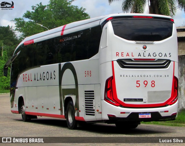 Real Alagoas de Viação 598 na cidade de Recife, Pernambuco, Brasil, por Lucas Silva. Número da foto: #13193522.