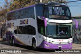 Condorbus 2696 na cidade de Estación Central, Santiago, Metropolitana de Santiago, Chile, por Benjamín Tomás Lazo Acuña. Número da foto: #:id.